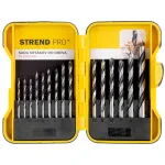 Set burghie pentru lemn Strend Pro, 15 piese, în cutie compactă