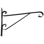 Suport metalic de perete pentru ghiveci Strend Pro, 24x35 cm