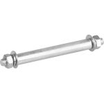 Osie roată 140/14 mm pentru cărucior (piese de schimb) Strend Pro