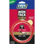Bandă dublu adezivă gel Ceys Montack Express, montaj instant, 2,5 m x 19 mm