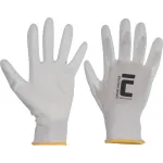 Mănuși de grădinărit Bunting Evolution White 10/XL, PU, 12 perechi