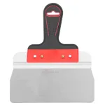 Spaclă pentru glet Strend Pro Premium din inox, 220 mm, muchii rotunjite