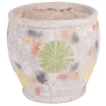 Ghiveci ceramic decorativ MagicHome cu mozaic, deschis, 27,5x27,5x25 cm