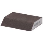 Huba KONNER G120, brúsna špongia, 125x90x65x25 mm, skosená