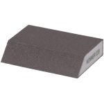 Huba KONNER G220, brúsna špongia, 125x90x65x25 mm, skosená