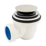 Sifon pentru cadita de dus G410H cu dop cromat Ø65 mm, inaltime 7 cm