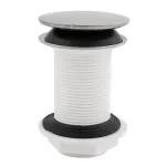 Ventil de scurgere pop-up 1 1/4 pentru lavoar, grila inox Elefant