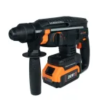 Ciocan rotopercutor pe acumulator STROMO AHA20, 20V, 4Ah, brushless, 3J