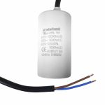 Condensator cu fire CBB60 16µF 40x70mm 450V, Elefant