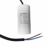 Condensator cu fire CBB60 40µF 45x92mm 450V, Elefant