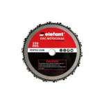 Disc motocoasă cu lanț tip drujbă 230 mm, alezaj 25,4 mm Elefant