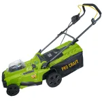 Mașină de tuns iarba pe acumulator ProCraft PLM20, 2x20V, 37 cm, coș 35 L
