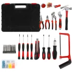 Trusă de scule Yamamoto 108 piese, set complet pentru reparații acasă și atelier