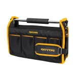 Geantă textilă pliabilă pentru scule 16" Rotor R-TB0116, 14 buzunare