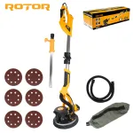 Mașină de șlefuit pereți și tavane Rotor R-S225L-3, 750W, cu aspirare