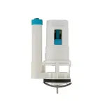 Mecanism rezervor WC cu buton din inox, compatibil standard, Elefant EDD117