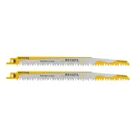 Set 2 pânze fierăstrău pendular pentru lemn ROTOR 240x19x1,5 mm RS1531L