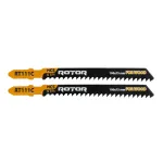 Set 2 pânze pentru fierăstrău pendular lemn Rotor RT111C, 100x75 mm