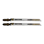 Set 2 pânze pentru fierăstrău pendular lemn dur Rotor RT308BF, 116 mm