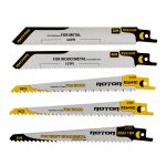 Set 5 Panze fierastrau sabie pentru Lemn/Metal ROTOR RSS1