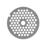 Sită pentru mașină de tocat carne nr. 32, 6 mm, din carbon (MPCS32-6)