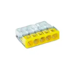 Conector pentru derivație cablu masiv, 5 poli, VARGO V-109502