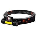 Lanternă frontală LED cu zoom, acumulator și încărcare USB VARGO V-115471