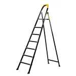 Scară metalică pliabilă Rotor 6+1 trepte, platformă, 150 kg