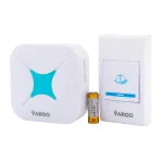 Sonerie fără fir VARGO ZV142 cu 32 melodii, alimentare 220V, rază 10 m