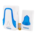 Sonerie wireless cu baterii VARGO ZV115, 32 melodii, rază 10 m