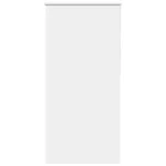 Jaluzea cu role opace alb 95x210 cm Lățime țesătură 90,7 cm GartenMobel Dekor