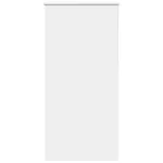 Jaluzea cu rolă opaca alb 105x230 cm lățime material 100,7 cm GartenMobel Dekor