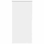 Jaluzea cu role opace alb 115x230 cm Lățime material 110,7 cm GartenMobel Dekor