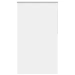 Jaluzea cu role opace alb 125x210 cm lățime material 121,6 cm GartenMobel Dekor