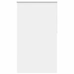 Jaluzea cu role opace alb 130x210 cm lățime material 126,6 cm GartenMobel Dekor