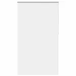 Jaluzea cu role opace alb 130x230 cm Lățime material 126,6 cm GartenMobel Dekor