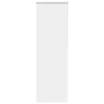 Jaluzea cu role opace alb 75x230 cm lățime material 70,7 cm GartenMobel Dekor