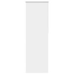 Jaluzea cu role opace alb 80x230 cm lățime material 75,7 cm GartenMobel Dekor