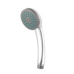 Pară de duș manuală din ABS, gri, finisaj cromat, model PD100