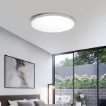 Plafonieră LED SOLIS 47 cm, 70W, lumină rece 6000K, alb, design ultra-subțire