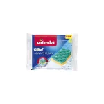 Bureți de vase Vileda Glitzi Always Clean, anti-zgâriere, 2 bucăți