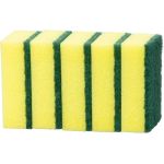 Set bureți de vase Vileda Tip Top, cu strat abraziv, 5 bucăți (3+2)