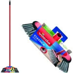 Mătură Vileda Classica 2în1 pentru interior, cu perii duble și coadă 143 cm