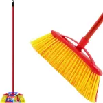 Mătură Vileda Garden 2în1 pentru exterior, cu peri dubli