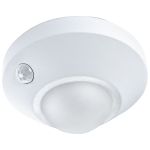 Plafonieră LED Ledvance Nightlux Ceiling albă, cu senzor mișcare, 86x47 mm