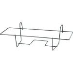 Suport metalic BUMETA Extra Strong pentru jardiniere pe balustradă, 43x20 cm