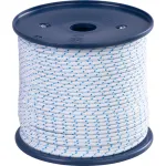 Frânghie PP plutitoare 3 mm, 100 m, Strend Pro Premium alb/albastru