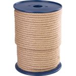 Frânghie din iută naturală torsionată 8 mm, rola 100 m Strend Pro