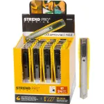 Cutter metalic Strend Pro Premium 18 mm cu lama segmentata, set 24 buc