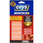 Bandă de montaj dublu adezivă Ceys Montack Express, gel, 10 bucăți